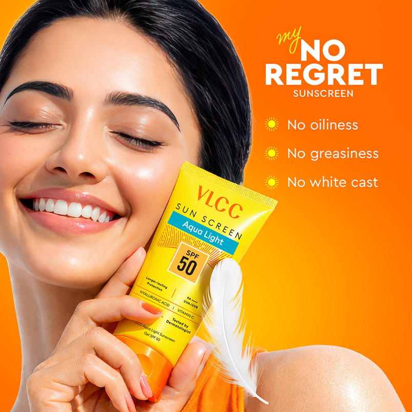 Benefits of Aqua Light Sunscreen Gel SPF 50 PA++++ 100g, Fast-Absorbing, Non-Greasy, No White Cast