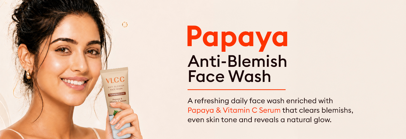 Benefits of Anti Blemish Papaya Glow Face Wash With Vitamin C Serum - 100 ml