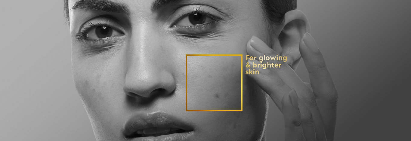 Benefits of Bright Perfect Face Scrub -100 g - With Gold & Niacinamide