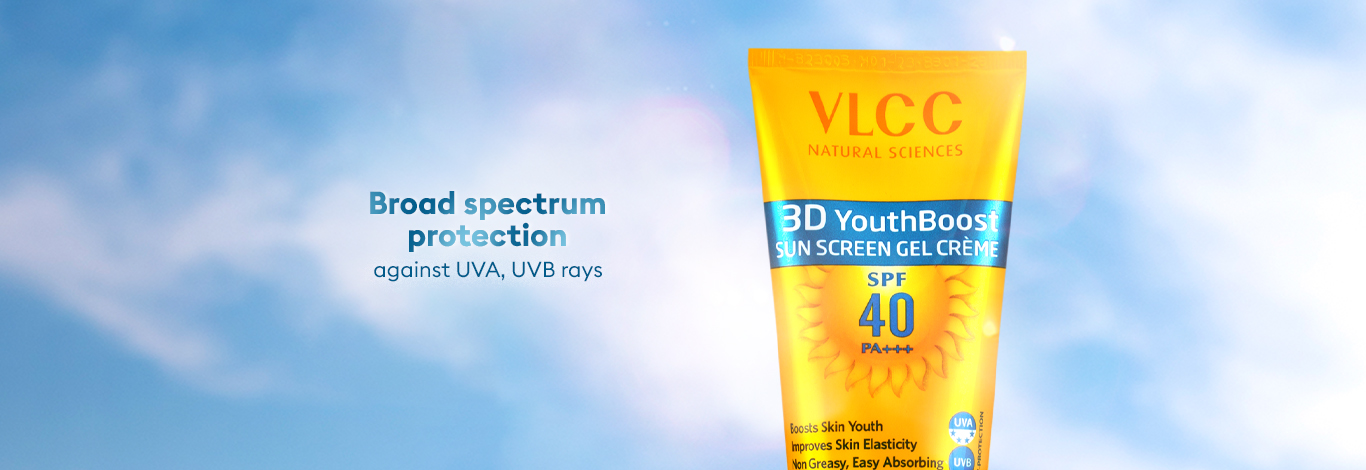 Benefits of 3D Youth Boost SPF 40 +++ Sunscreen Gel Cream - 100 g