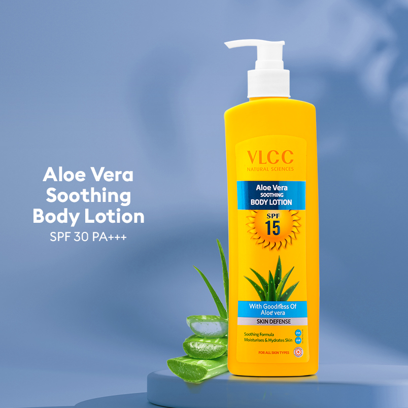 VLCC Aloe Vera Soothing Body Lotion: Hydrate and Nourish Your Skin Naturally