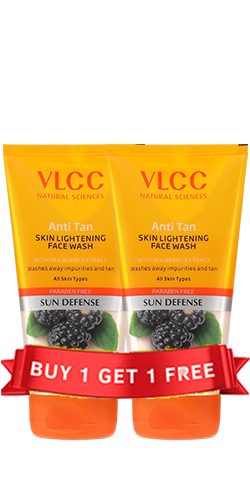 VLCC Anti Tan Skin Lightening Face Wash - Reveal a Brighter and Tan-Free Complexion