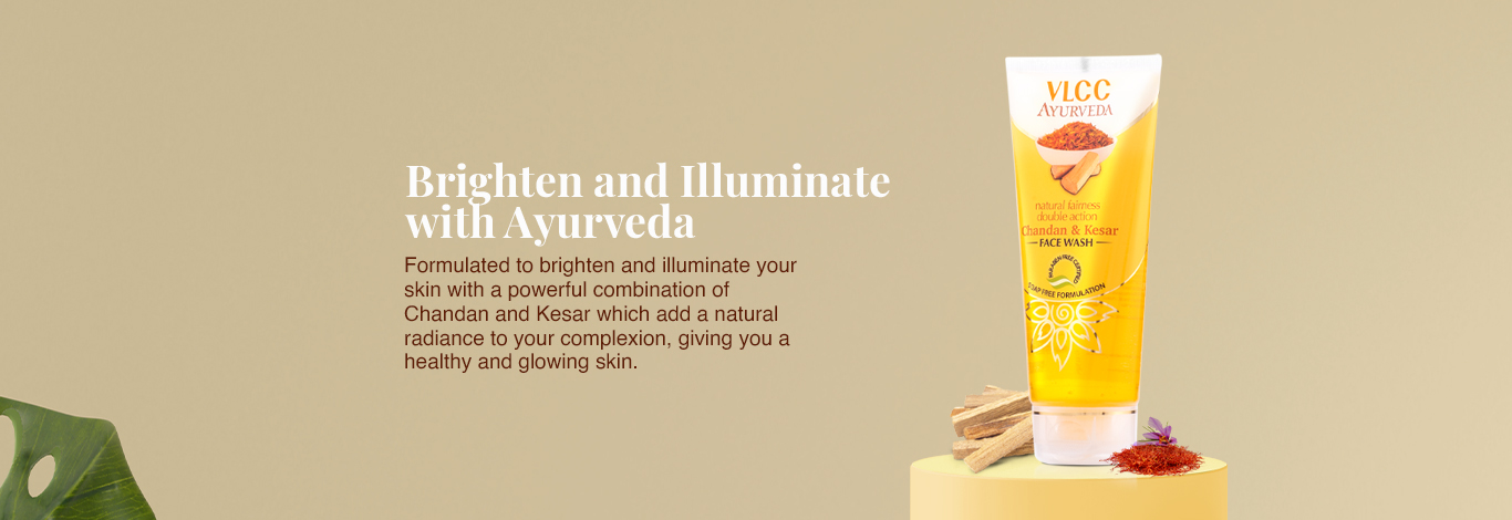 Benefits of Ayurveda Natural Fairness Chandan & Kesar Face Wash - 100 ml