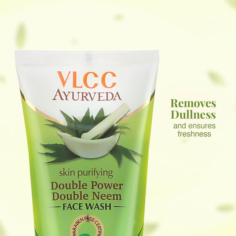 Benefits of Ayurveda Skin Purifying Double Power Double Neem Face Wash - 100 ml