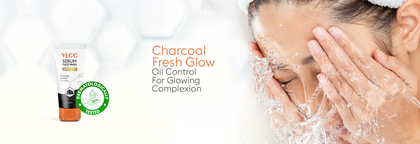 Benefits of Bright Glow Serum Face Wash with Vitamin C Serum & Charcoal - 100ml