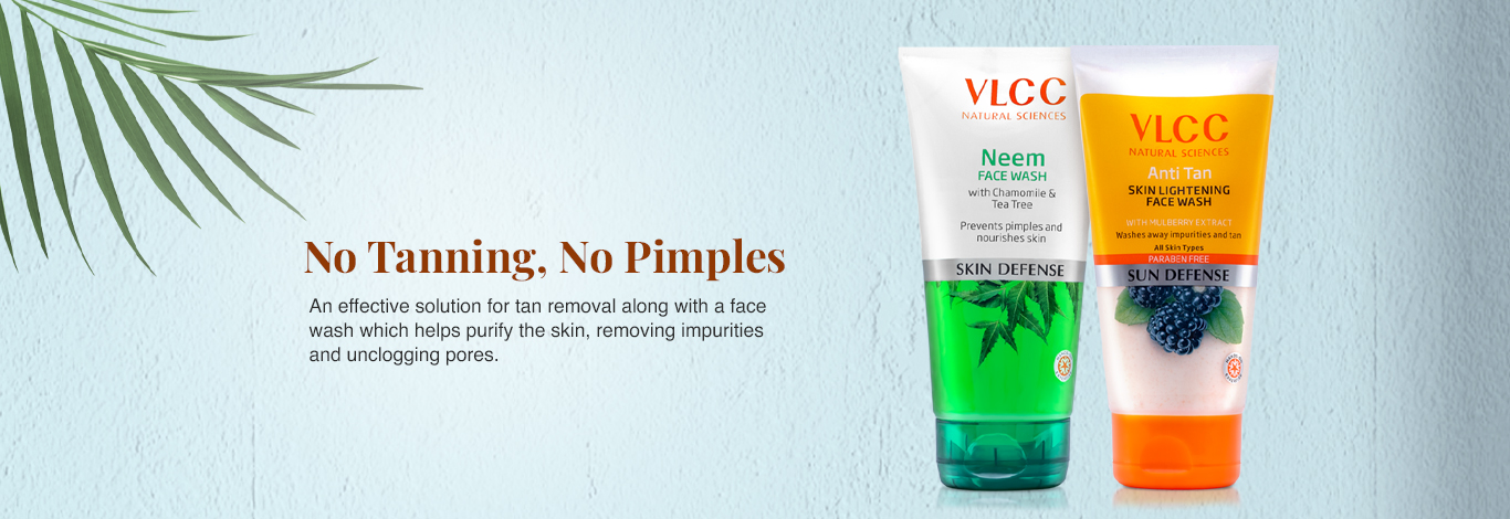 Benefits of Neem Face Wash & Anti Tan Face Wash - with Buy One Get One - 300 ml