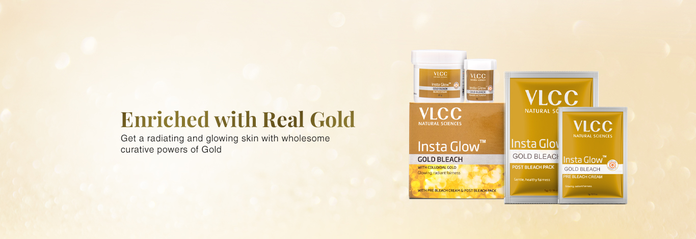 Benefits of Insta Glow Gold Bleach - 30 g