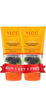 Anti Tan Skin Lightening Face Wash - 300 ml - Buy One Get One