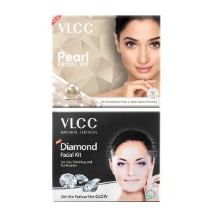 VLCC Pearl Facial Kit & Diamond Facial Kit