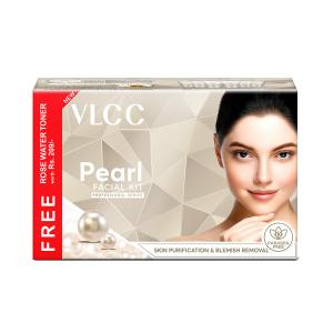 Pearl Facial Kit (300 g) + Free Rose Water Toner (100 ml)