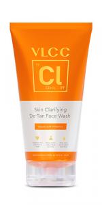 Skin Clarifying De-Tan Face Wash -150 ml - Glycolic Acid & Vitamin C