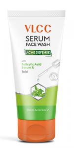 Acne Defense Serum Face Wash with Salicylic Acid Serum & Tulsi - 100ml