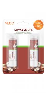Lovable Lips Hydrating Lip Balm with Shea Butter & Vitamin E - 4.5g + 4.5g B1G1