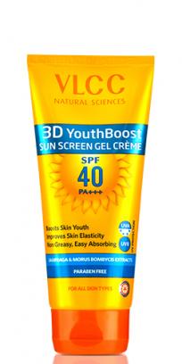 3D Youth Boost SPF40 PA+++ Sun Screen Gel Cream - 50 g