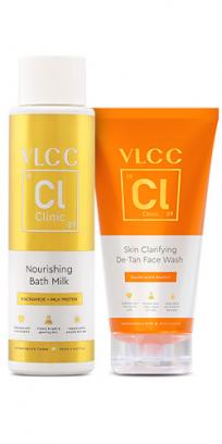 Bright & Beautiful Combo with Facewash and Bath Milk