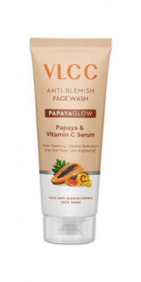 Anti Blemish Papaya Glow Face Wash With Vitamin C Serum - 100 ml
