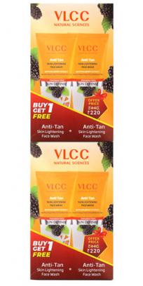 Anti Tan Skin Lightening Face Wash - Pack of 2