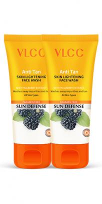 Anti Tan Skin Lightening Face Wash - 300 ml - Buy One Get One