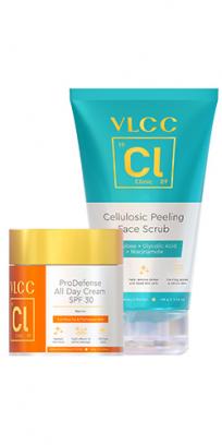 Peel & Protect Anti Tan Kit With AHA, Enzymes , Hyaluronic Acid