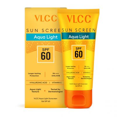 Aqua Light Sunscreen Gel SPF 60 PA++++ 30 g, High UVA & UVB Protection