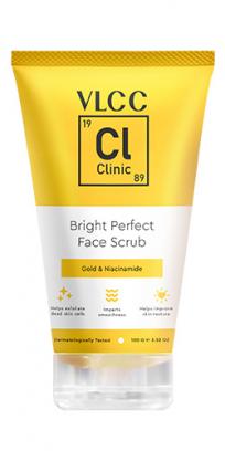 Bright Perfect Face Scrub -100 g - With Gold & Niacinamide