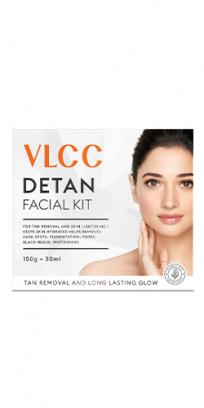 De-tan Facial Kit - 180g - For Tan Removal & Skin Lightening