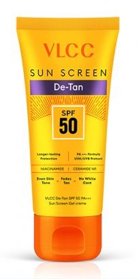 De Tan SPF 50 Sunscreen Gel Crème - 50 g