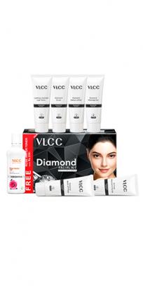 Diamond Facial Kit with FREE Rose Water Toner - 400 g