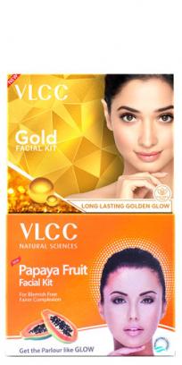 Papaya Fruit & Gold Facial Kit