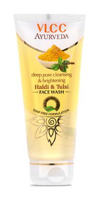 Ayurveda Deep Pore Cleansing Haldi & Tulsi Face Wash - 100 ml