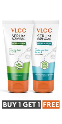 Salicylic Acid & Neem Serum Face Wash  for AM & Aloe Vera Serum Face Wash for PM