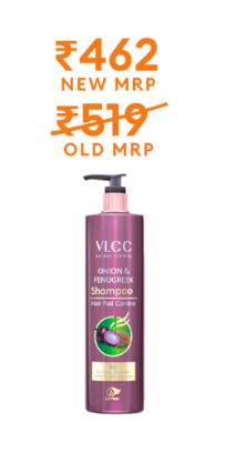 Onion & Fenu Greek Shampoo For Hair Fall Control - 300 ml