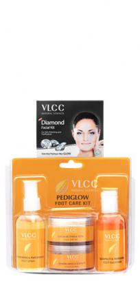 Pedi Glow Foot Care Kit & Diamond Facial Kit
