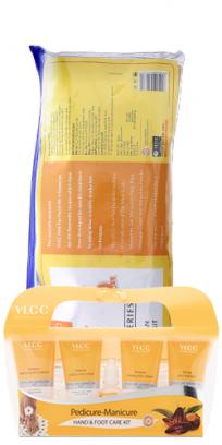 Salon Series Anti-Tan Facial Kit & Pedicure-Manicure Kit