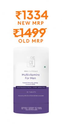 Proceuticals Multivitamins For Men | 50N Capsules