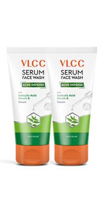 Acne Defense Serum Face Wash with Salicylic Acid Serum & Neem 300ml - B1G1
