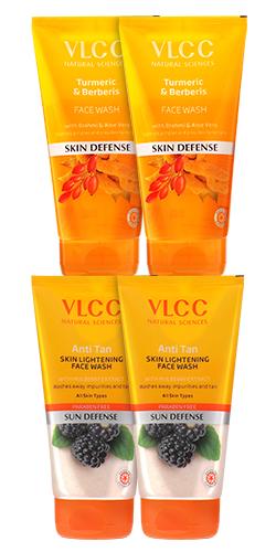 VLCC TULSI & ORANGE OIL FACE WASH COMBO At Rs 123.7/piece | Mohali