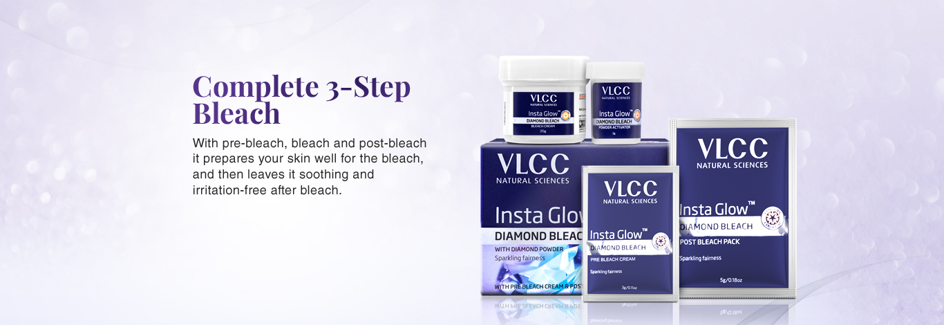 Benefits of Insta Glow Diamond Bleach - 30 g