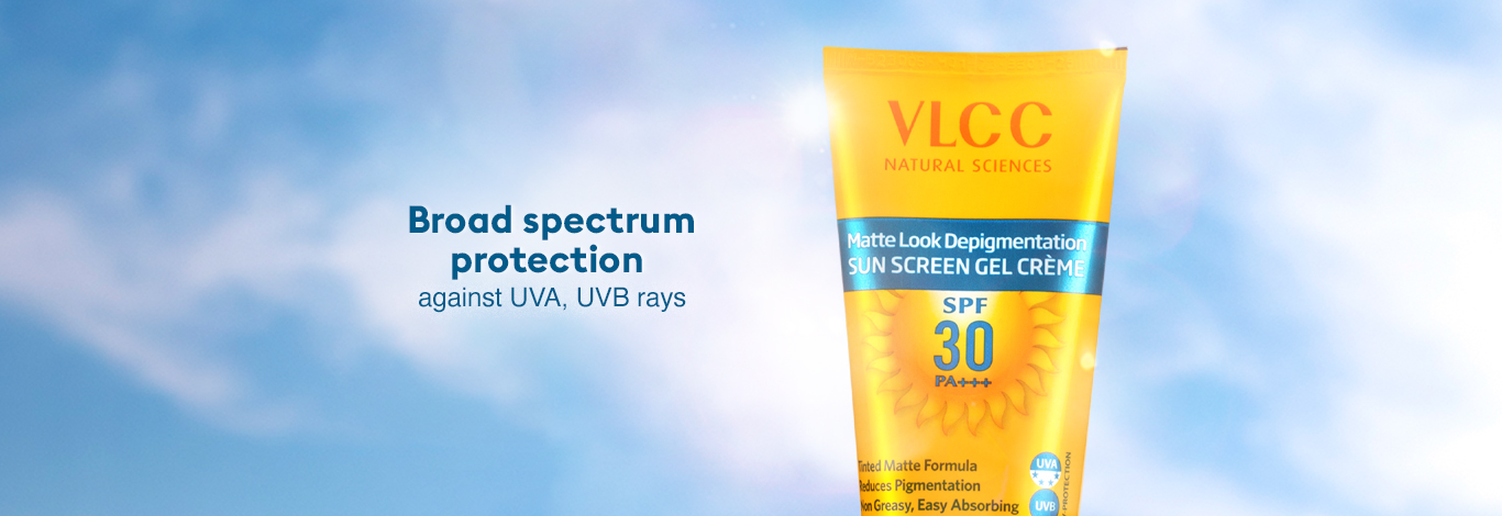 Benefits of Matte Look SPF 30 PA ++ Sunscreen  Gel Cream - 100 g with 25 g Extra 