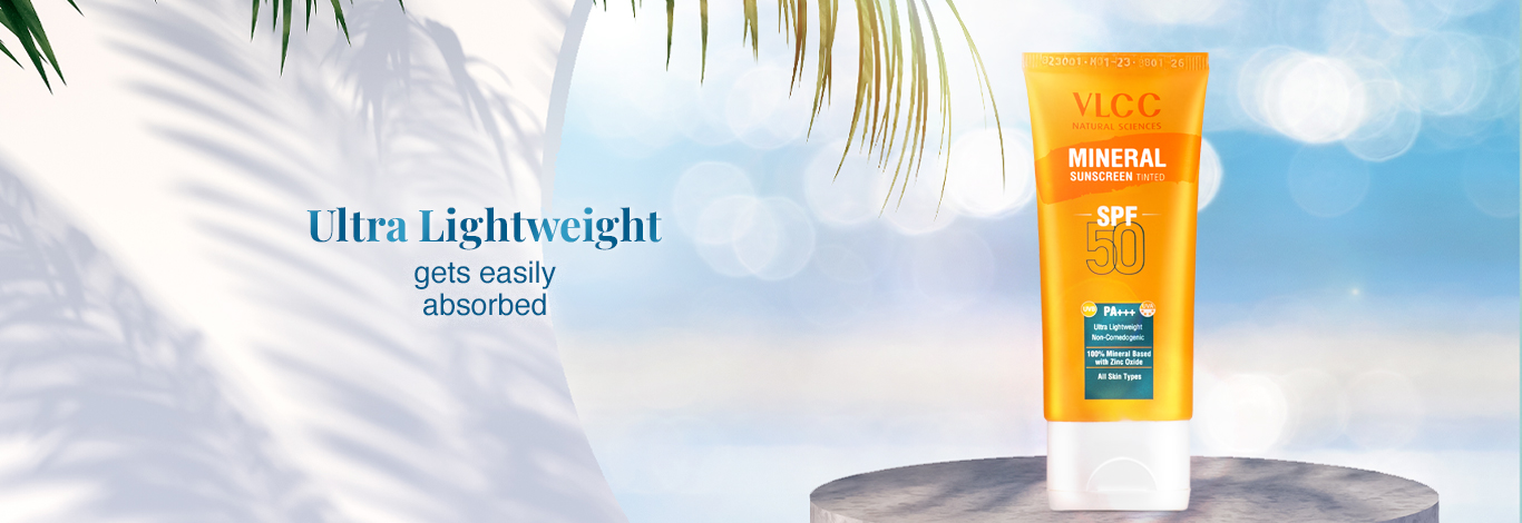 Benefits of Mineral Sunscreen Tinted SPF 50 PA+++ Ultra Lightweight Non-Comedogenic - 50 g