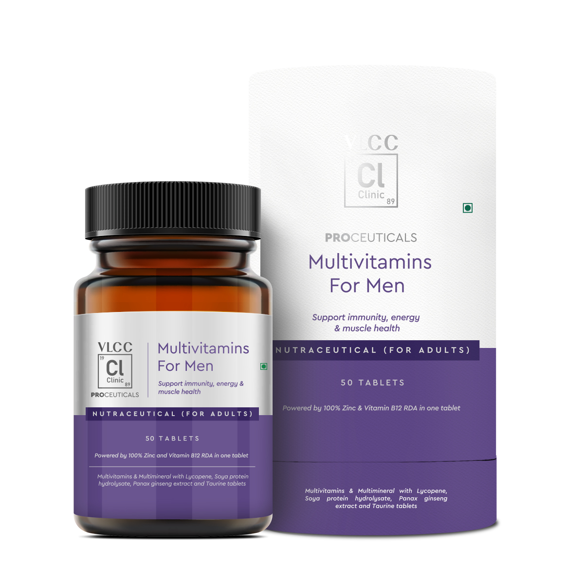 VLCC Multivitamins for Men – Energy, Immunity & Strength