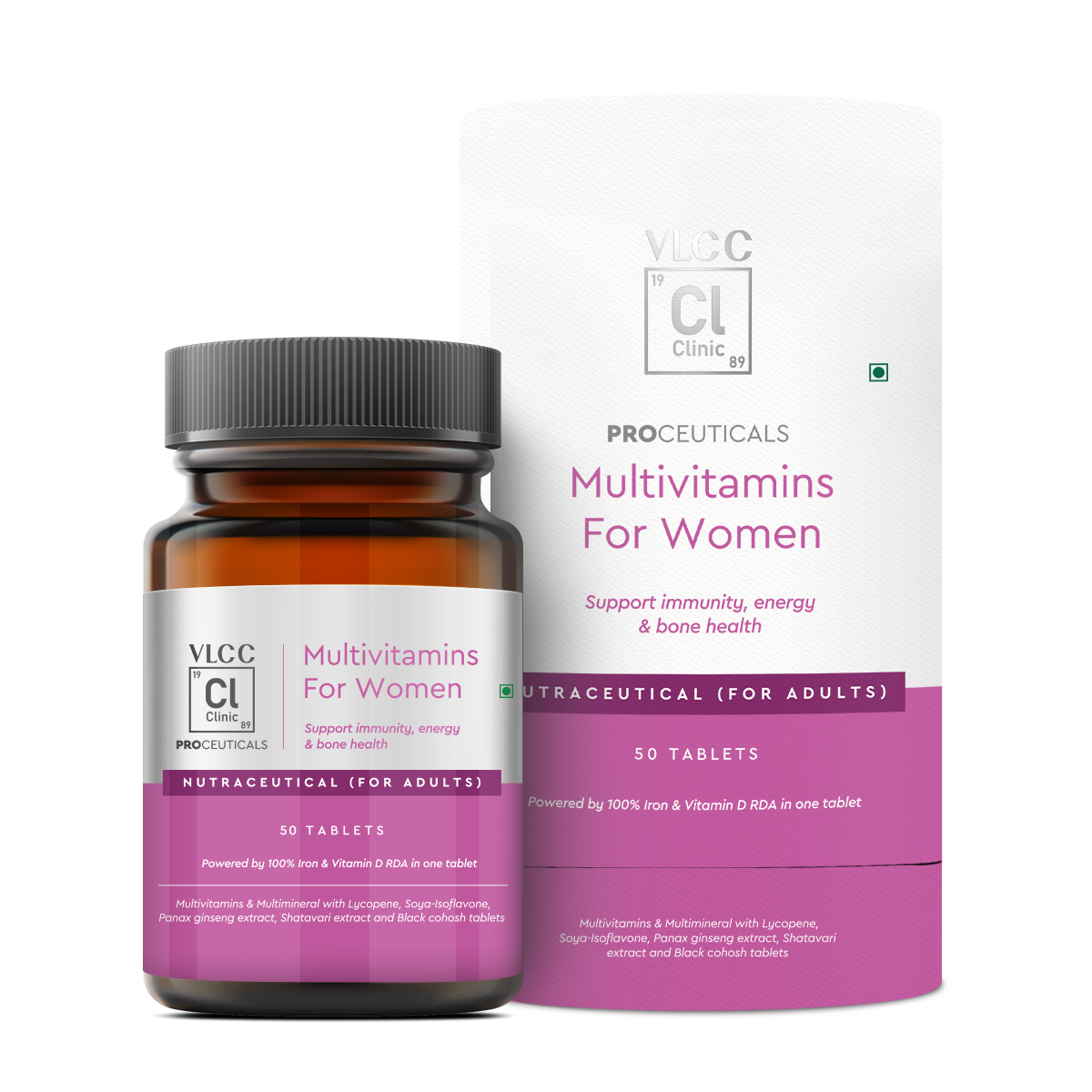 VLCC Multivitamins for Women – Immunity, Energy & Bone Health