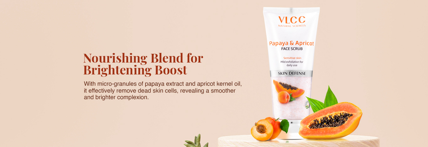 Benefits of 80 g - Papaya & Apricot Face Scrub