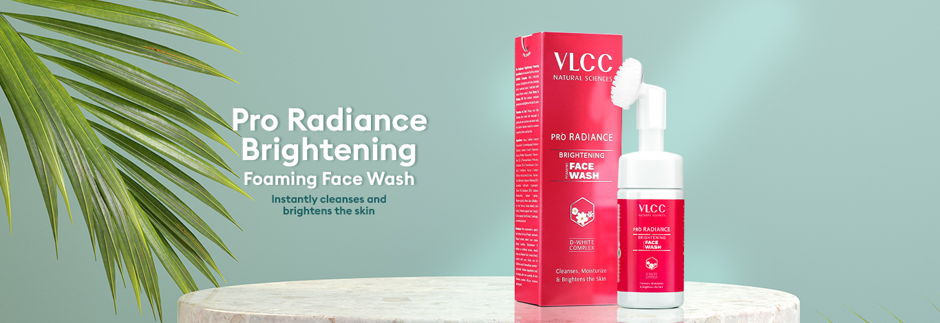 Benefits of Pro Radiance Skin Brightening Foaming Face wash - 100 ml