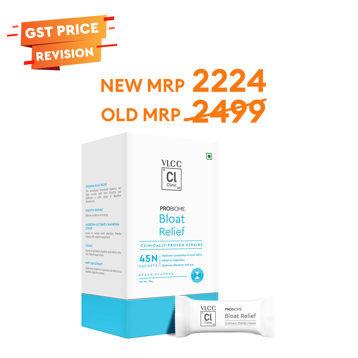 Probiome Bloat Relief - Alleviate Bloating & Digestive Discomfort