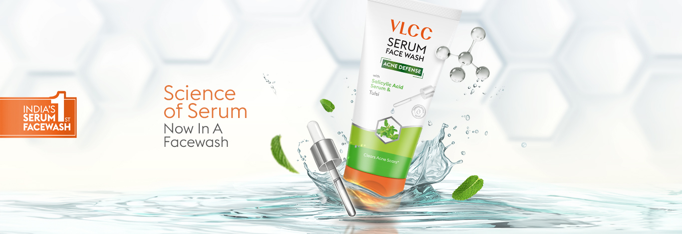 Benefits of Acne Defense Serum Face Wash with Salicylic Acid Serum & Tulsi - 100ml