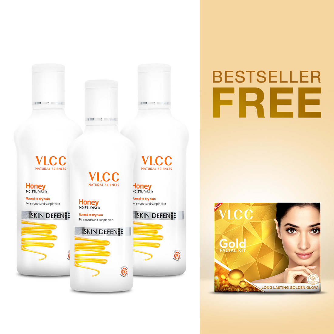 VLCC Honey Moisturizer - Nourish and Hydrate Your Skin with the Power of Honey