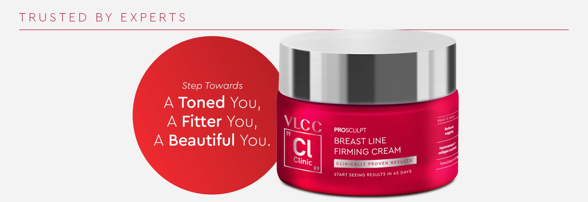 Benefits of Prosculpt Breast Line Firming Cream | Visible Results in 45 Days